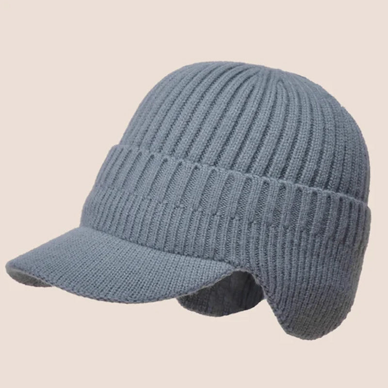 Outdoor Riding Elastische warme oorbescherming Gebreide muts