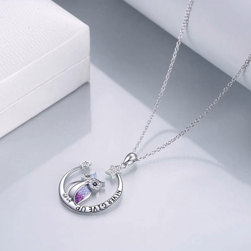 Geef nooit inspiratie ketting op
