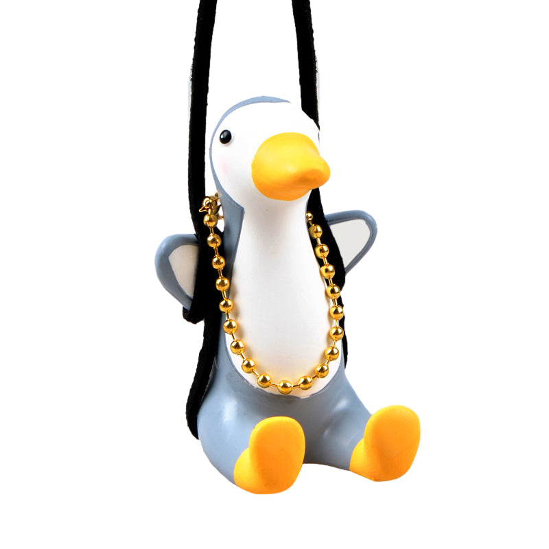Auto vliegende eend hangend ornament
