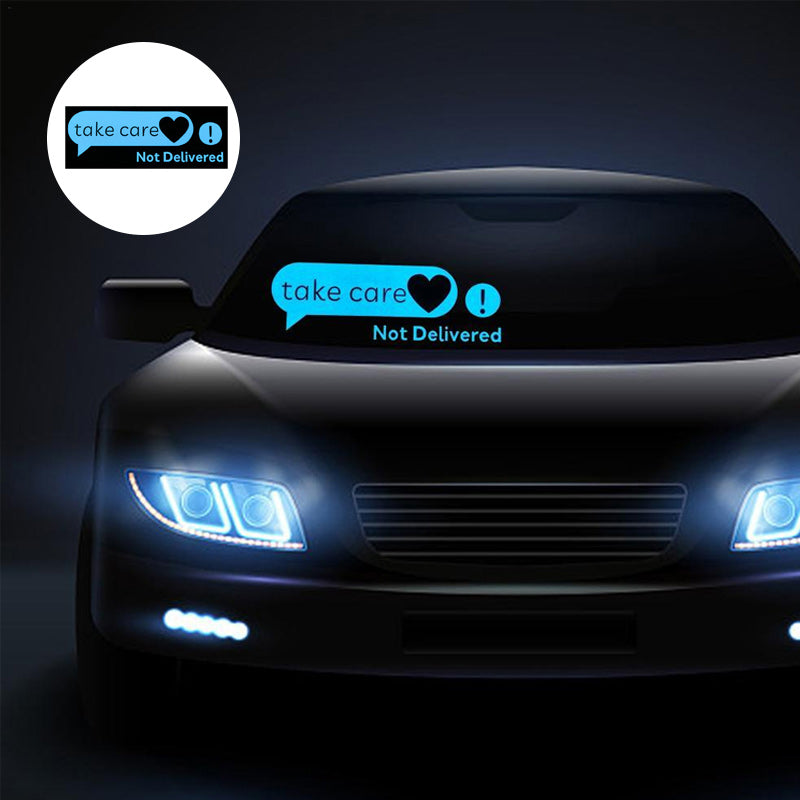 Lichtgevende autostickers