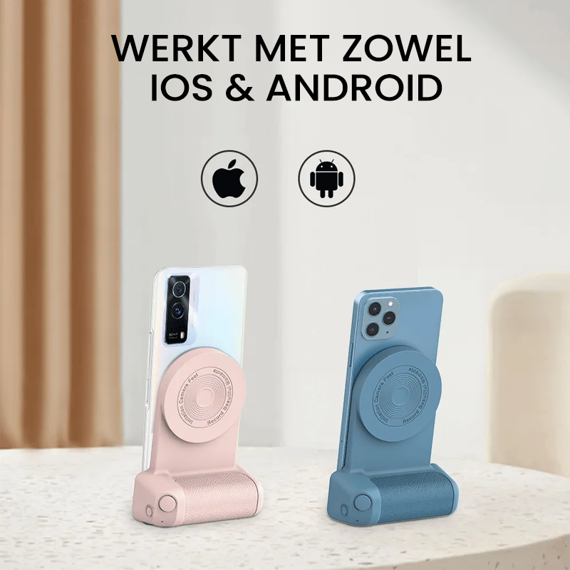 Magnetische camerahandgreep Bluetooth-beugel