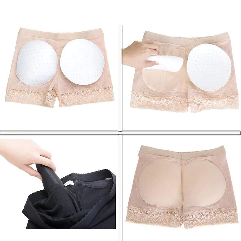 Lace Shaping Fake Butt Lifter slipje