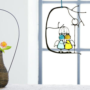 Suncatcher Gebrandschilderd Glas Kunst Raam Hangers