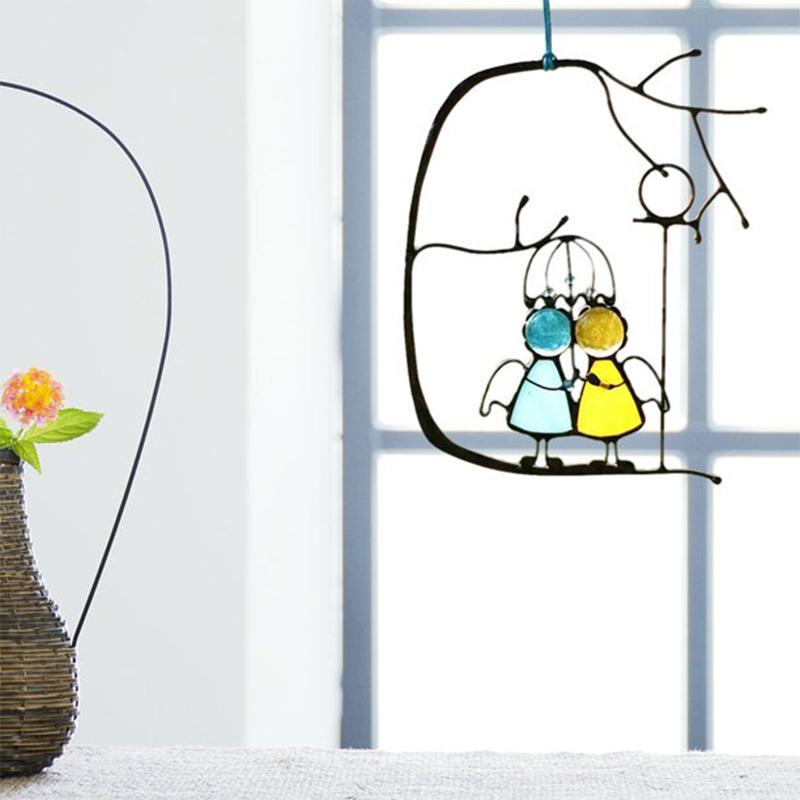 Suncatcher Gebrandschilderd Glas Kunst Raam Hangers