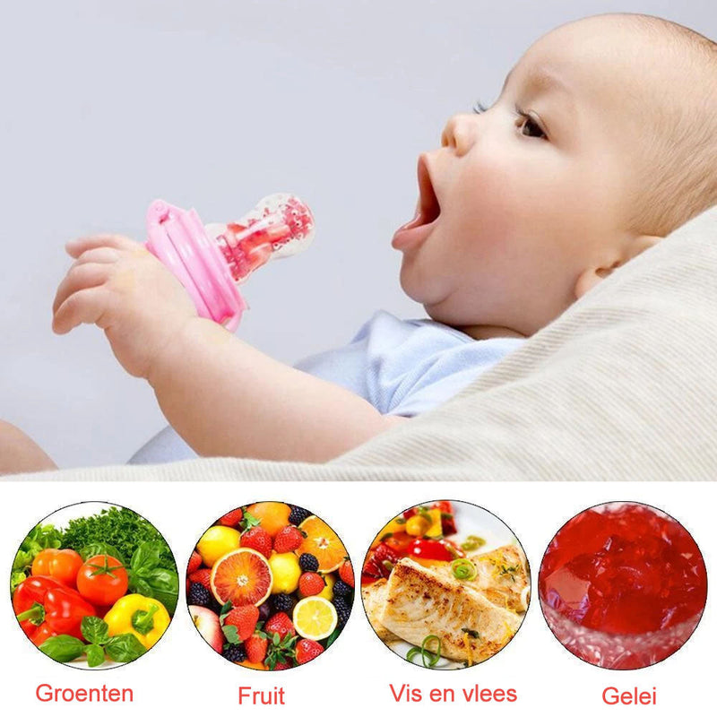 Babyfopspeen met vers fruit