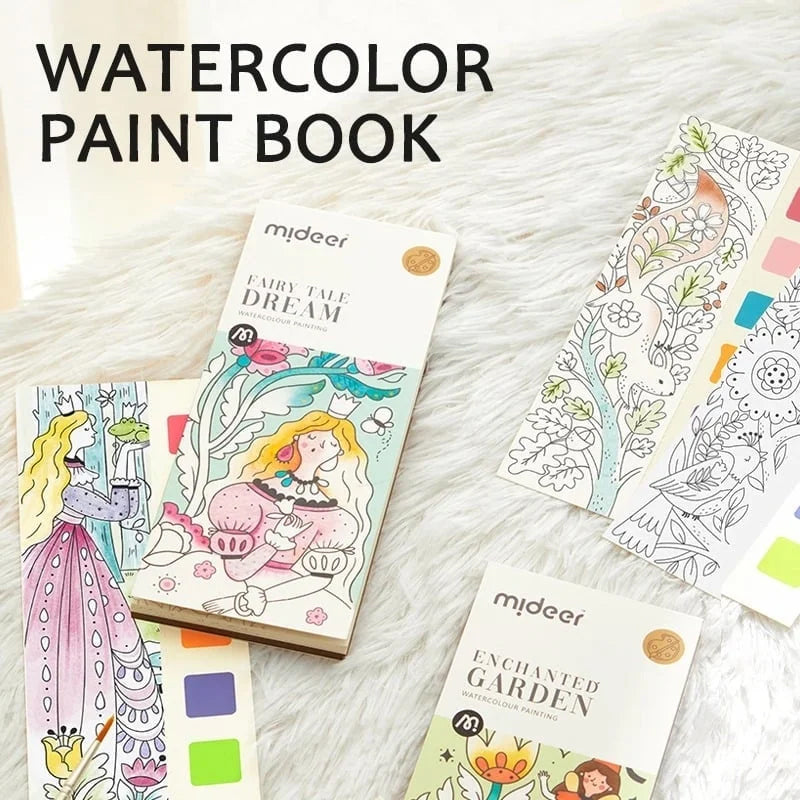 Pocket aquarel schilderen boek