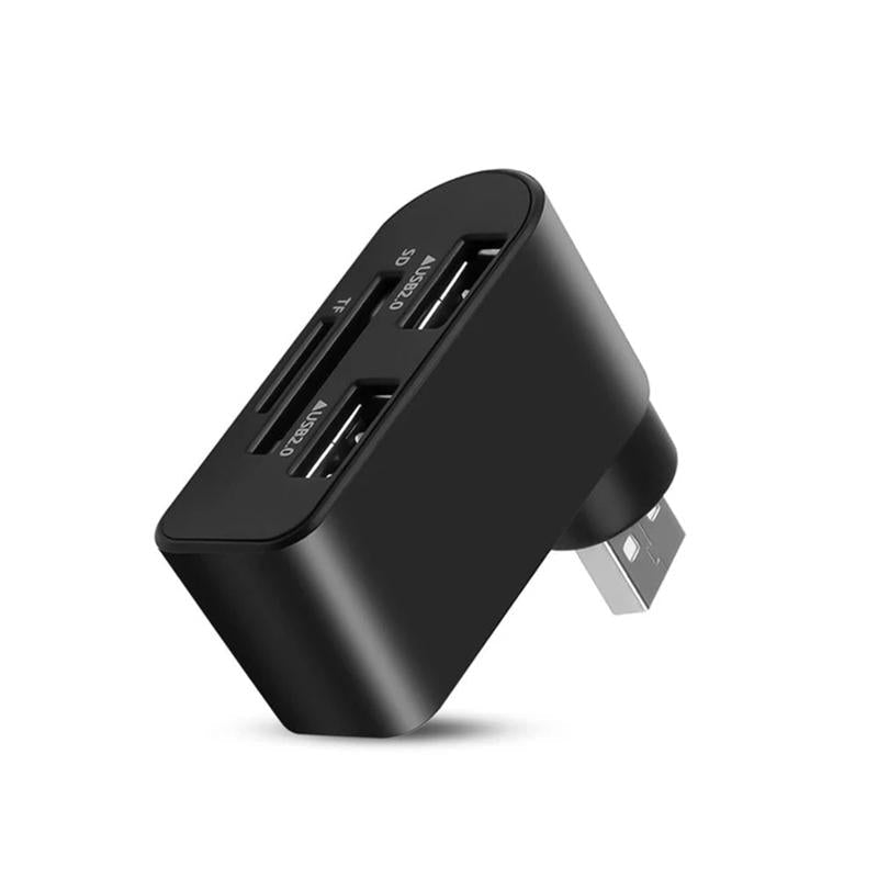 4 in 1 draaibare USB-hub