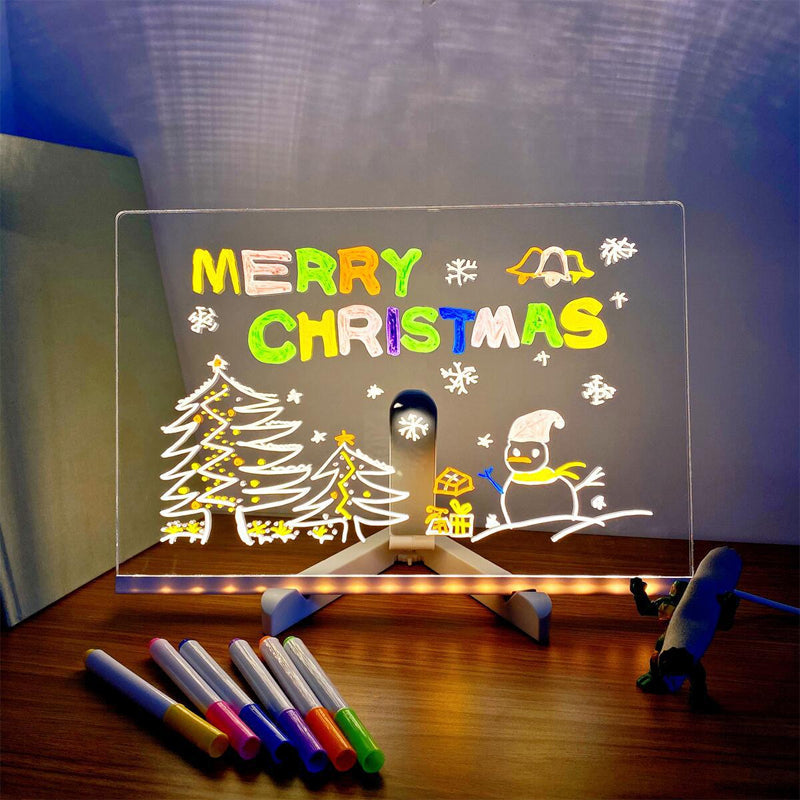 LED-notitiebord met kleuren