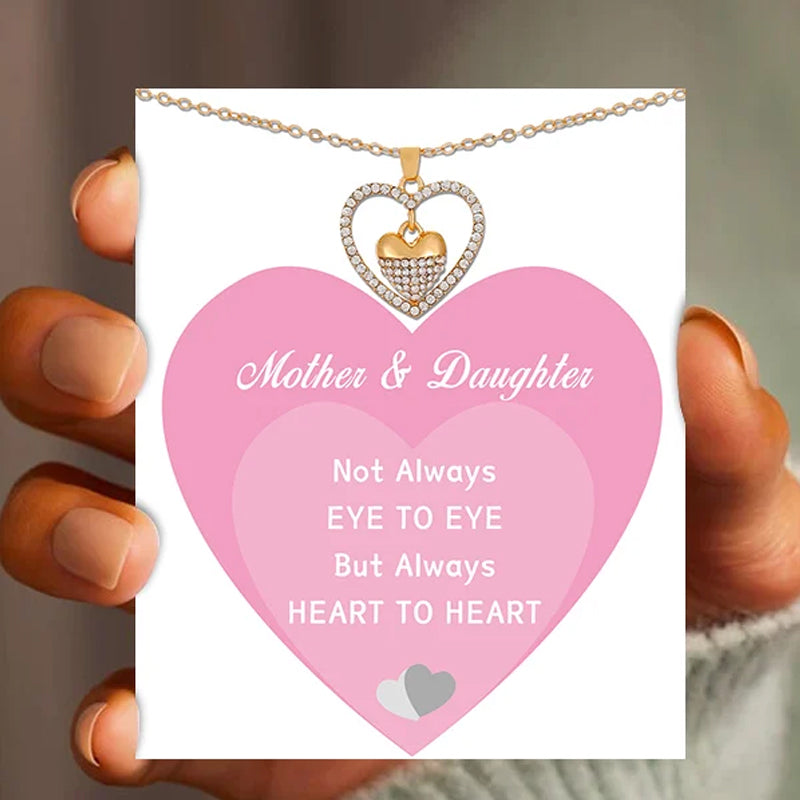 Always  HEART TO HEART Necklace👩❤️👧