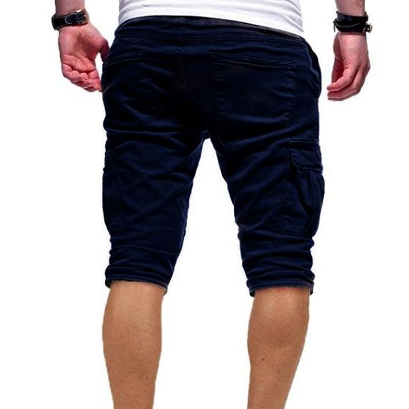 Losse shorts voor heren met grote zakken