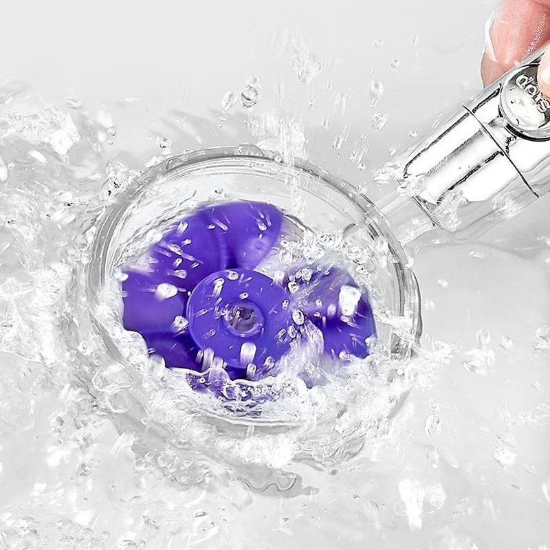 Draaibare hogedruk douche