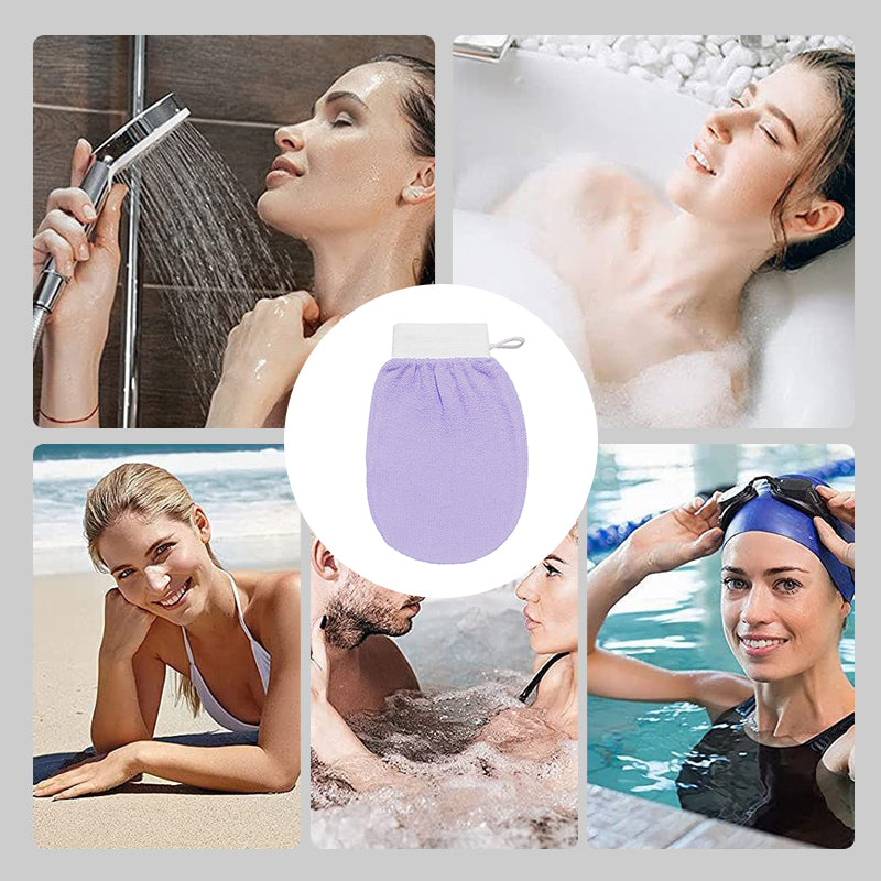 Slimme exfoliërende handschoenen