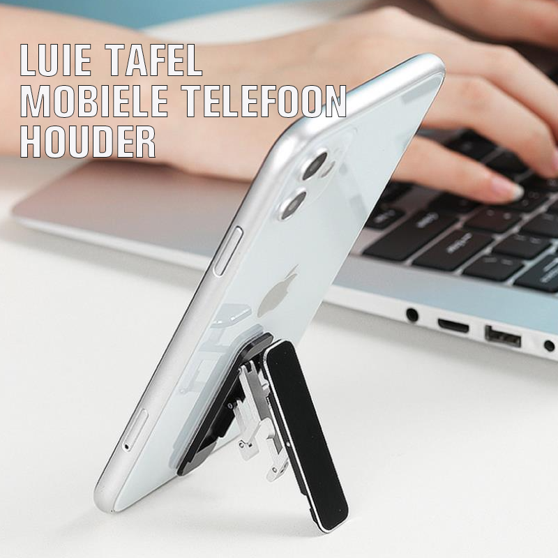 Ultradunne zelfklevende verstelbare telefoonstandaard