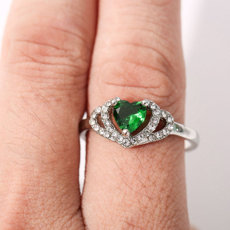 Neem tijd voor jezelf Hart Ring