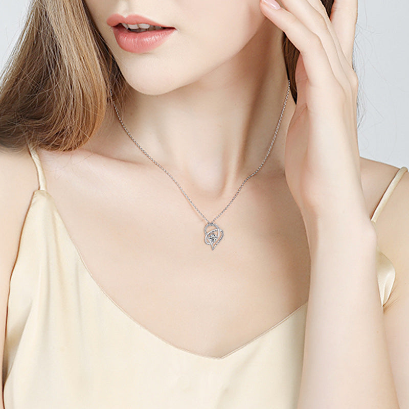 Producten Brief hart kettingen voor mama