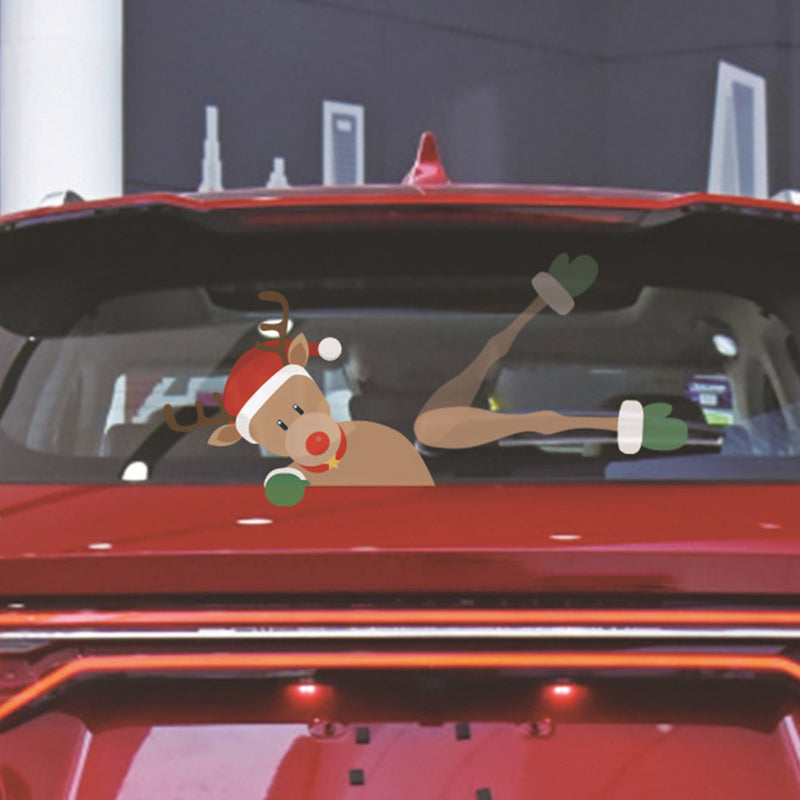 Kerst auto ruitenwisser stickers