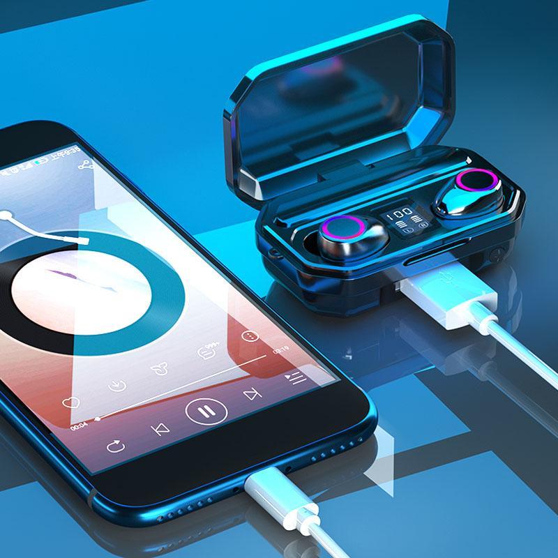 LED-display M12 Bluetooth-oordopjes