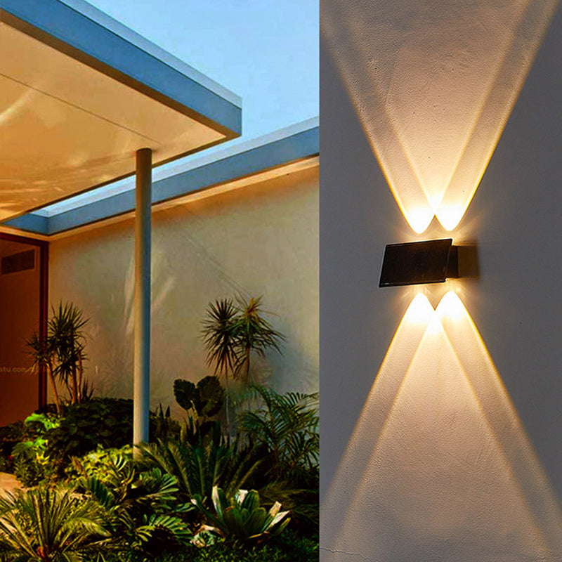 Buitenwandlamp op zonne-energie