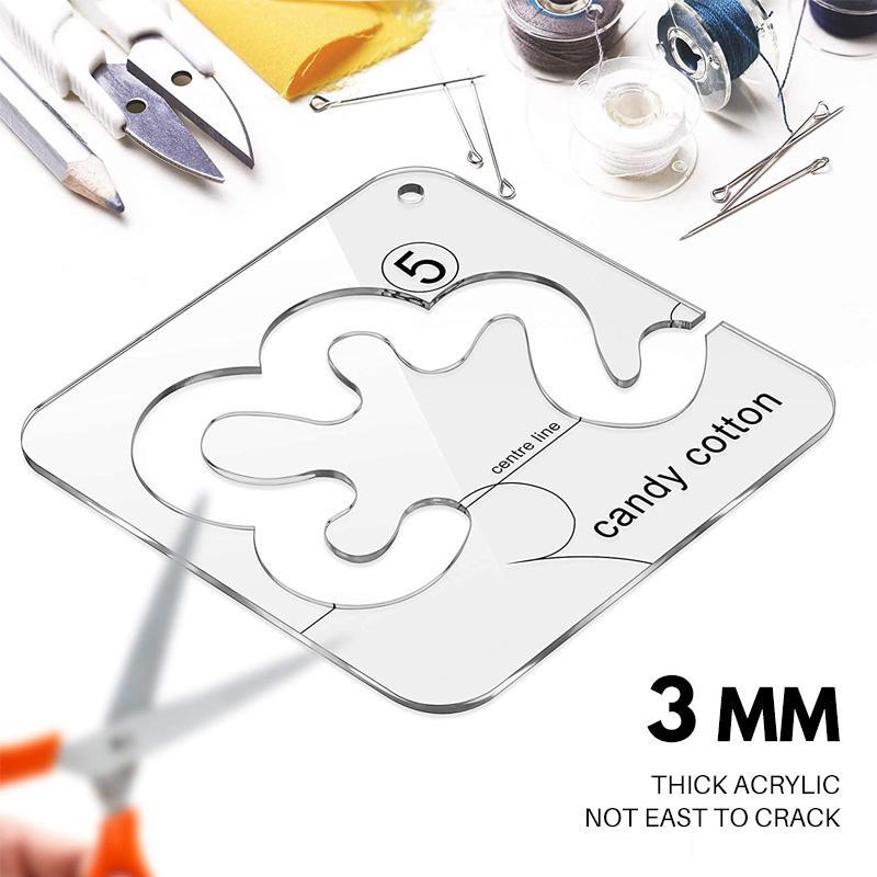 Binnenlandse acryl naailiniaal