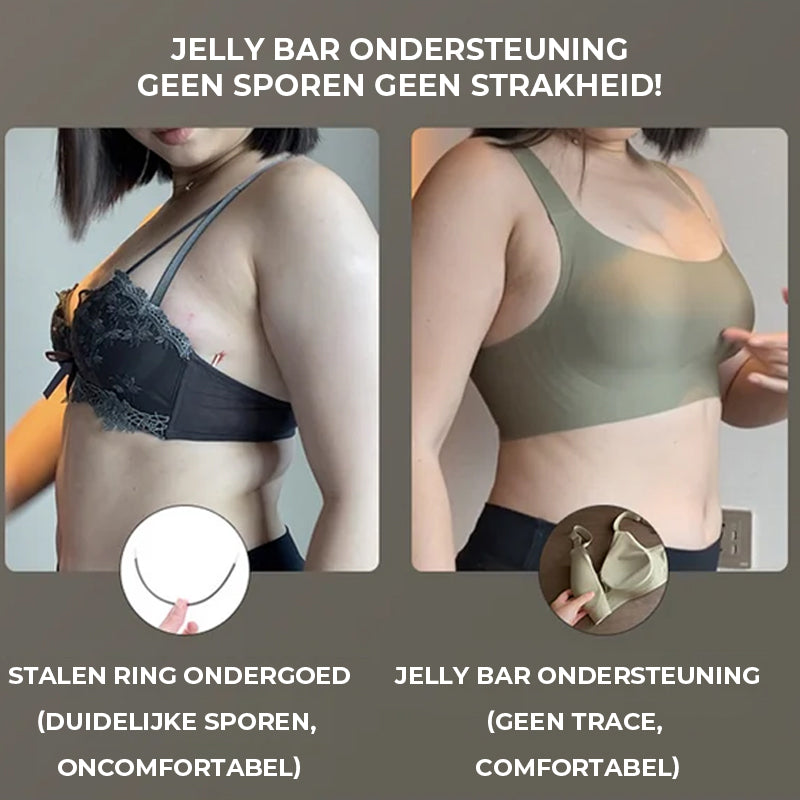 Tube-top kleverige antislip-bh