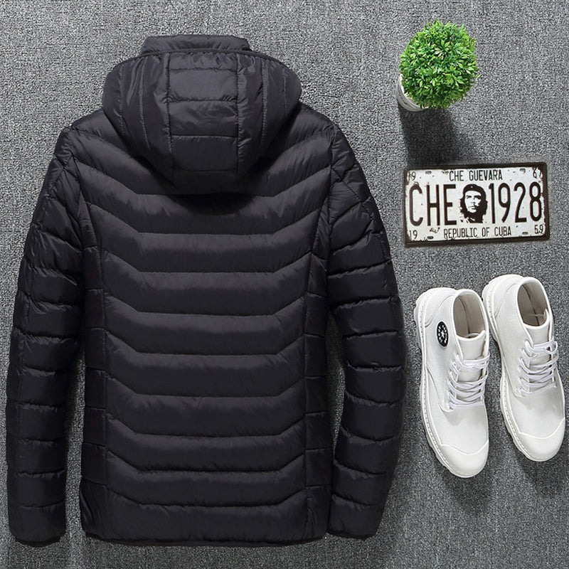 Verwarmd puffer jacket