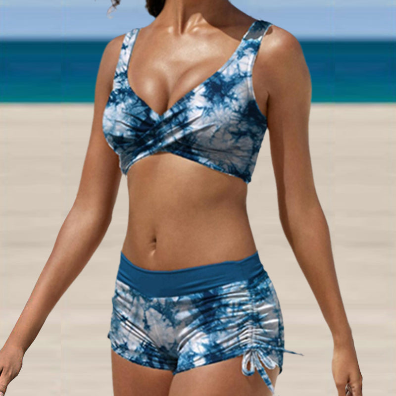 Bikini badpak met print