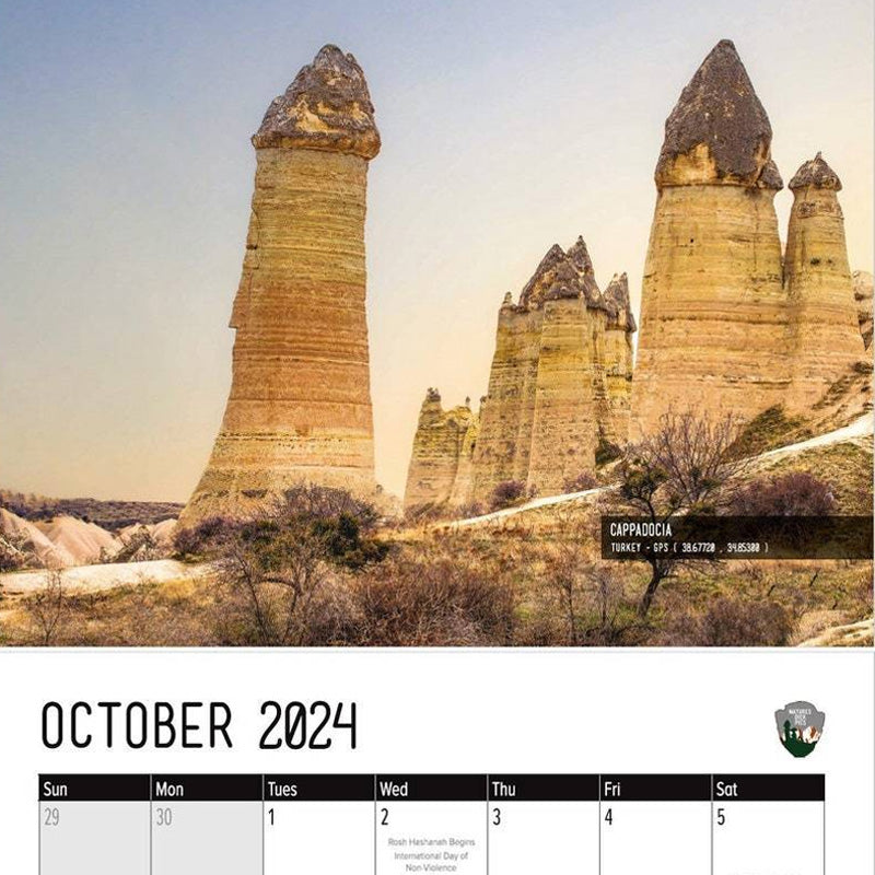Grappige natuur 2024 kalender