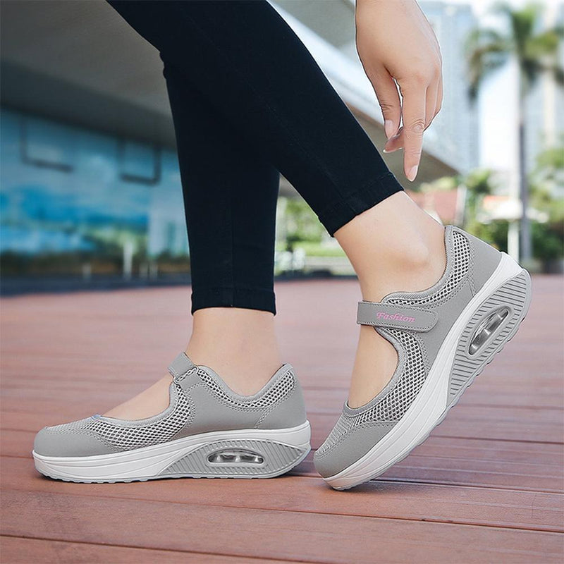 Vliegende geweven gezellige wandelschoenen