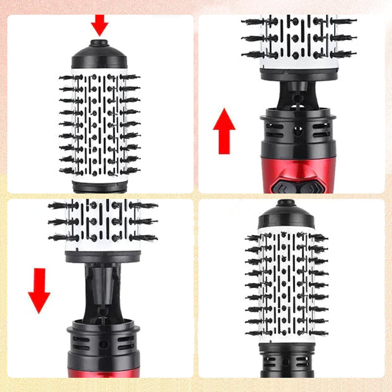 2-in-1 heteluchtstyler en roterende föhn