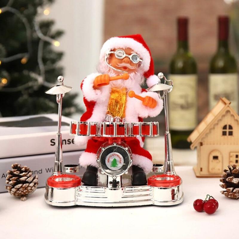 Grappige kerstman pop