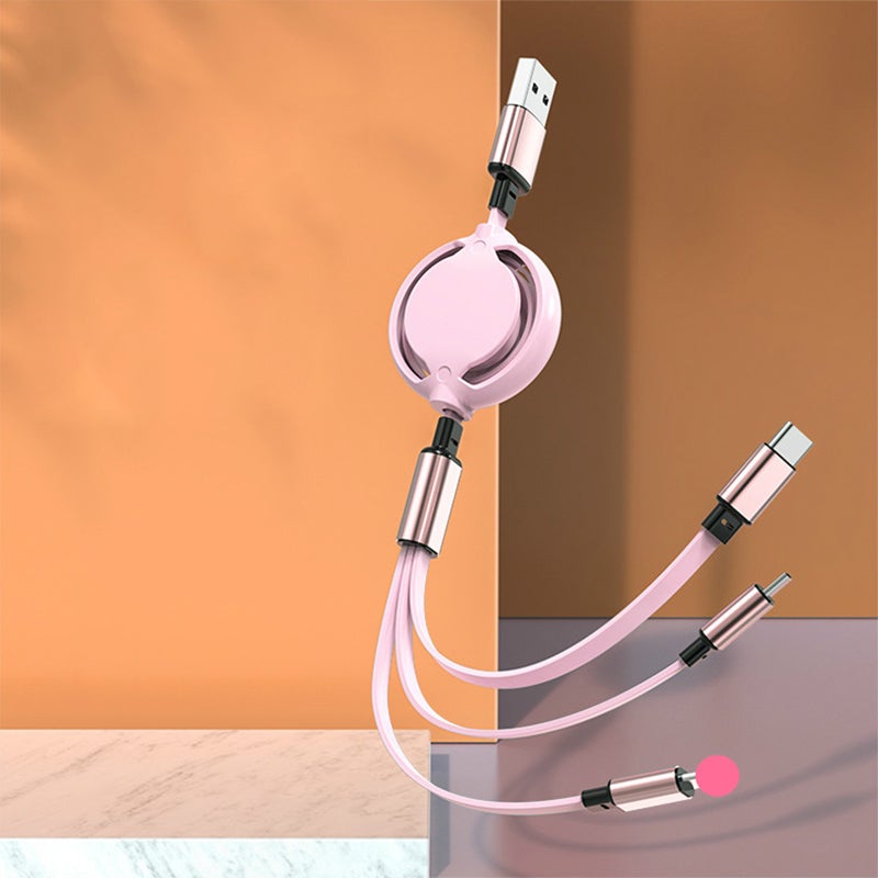 3 in 1 Mobiele Oplaadkabel