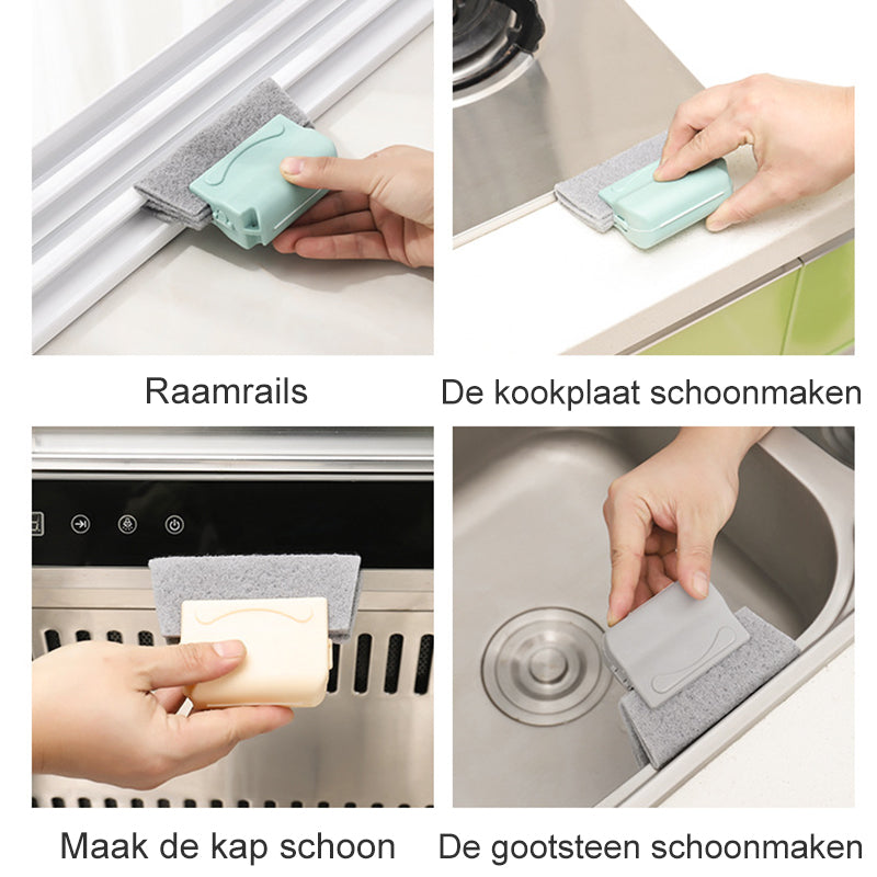 Magic Door Raamgroef Reinigingsborstels