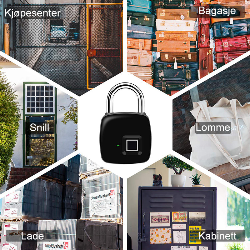 Vingerafdruk hangslot