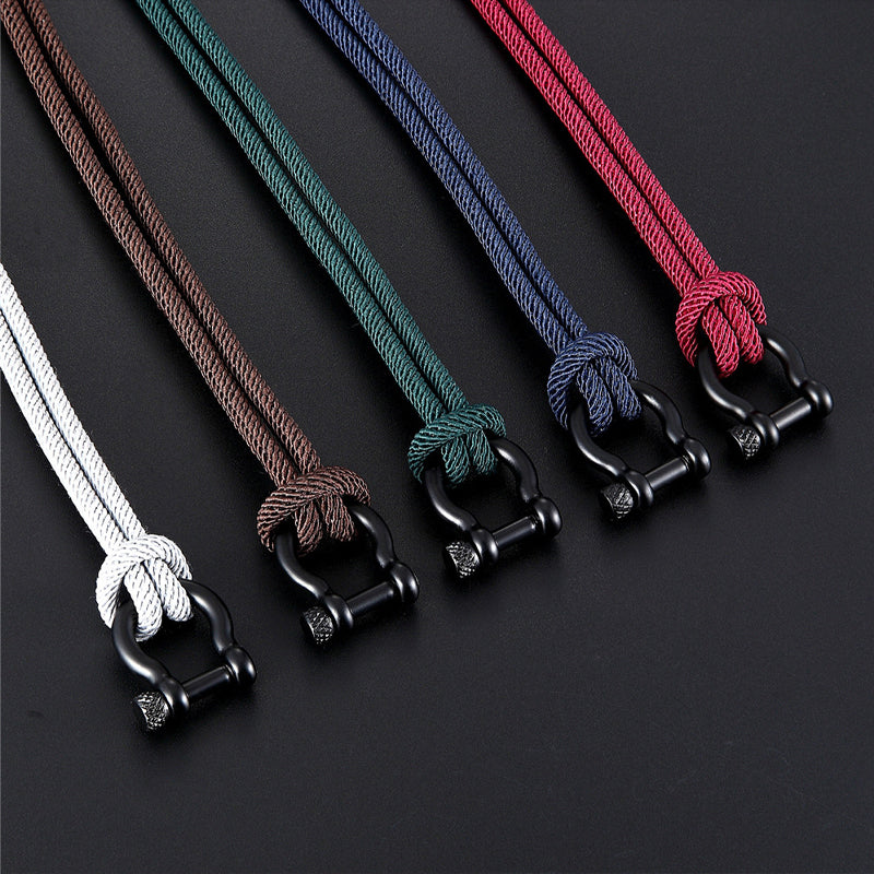Producten Nautische gevlochten touw-armband