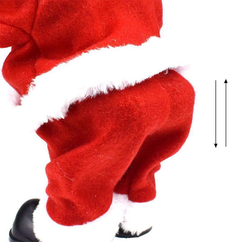 Grappige kerstman pop