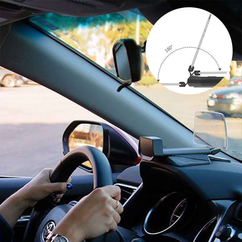 HUD-navigatieprojector met draadloos opladen