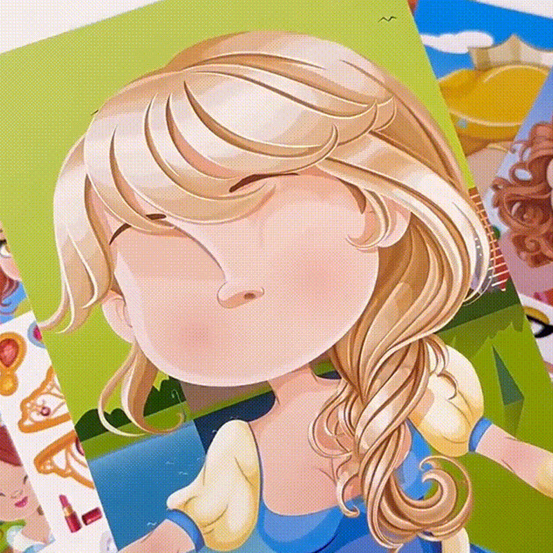 Peuterstickersboek voor jongensmeisjes