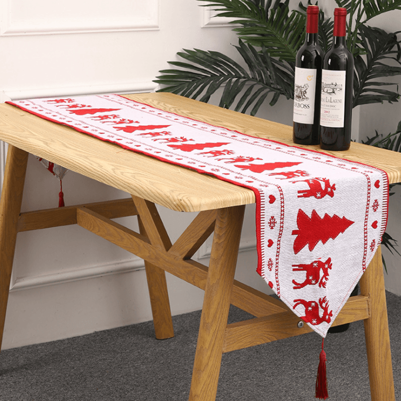 Kerstmis Handgemaakt Tafelkleed Decoratie