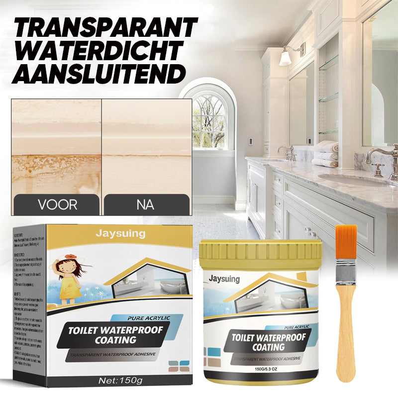 Heldere waterdichte patch- en afdichtingsvloeistof