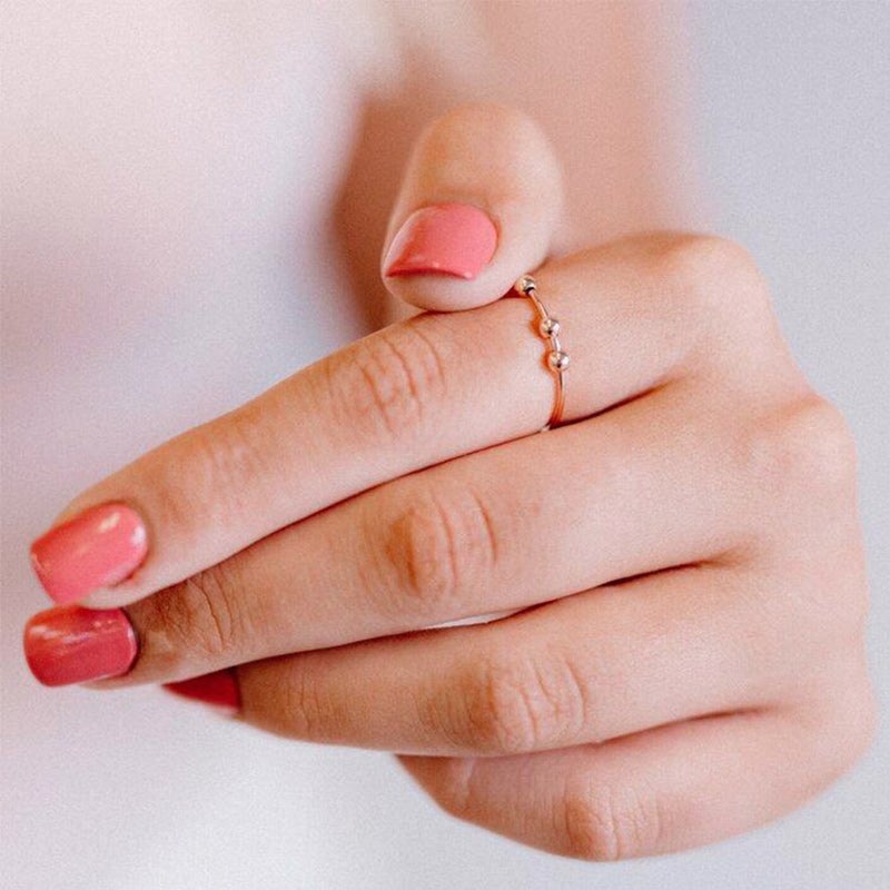 Elegante Mindfulness-ringen