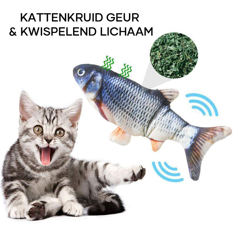 Pluche Simulatie USB Opladen Huisdier Vis Speelgoed