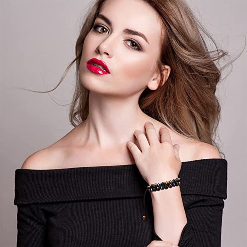 Dubbellaagse drievoudige beschermingsarmband