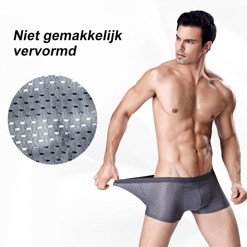Ademende Ice Silk Boxer voor heren