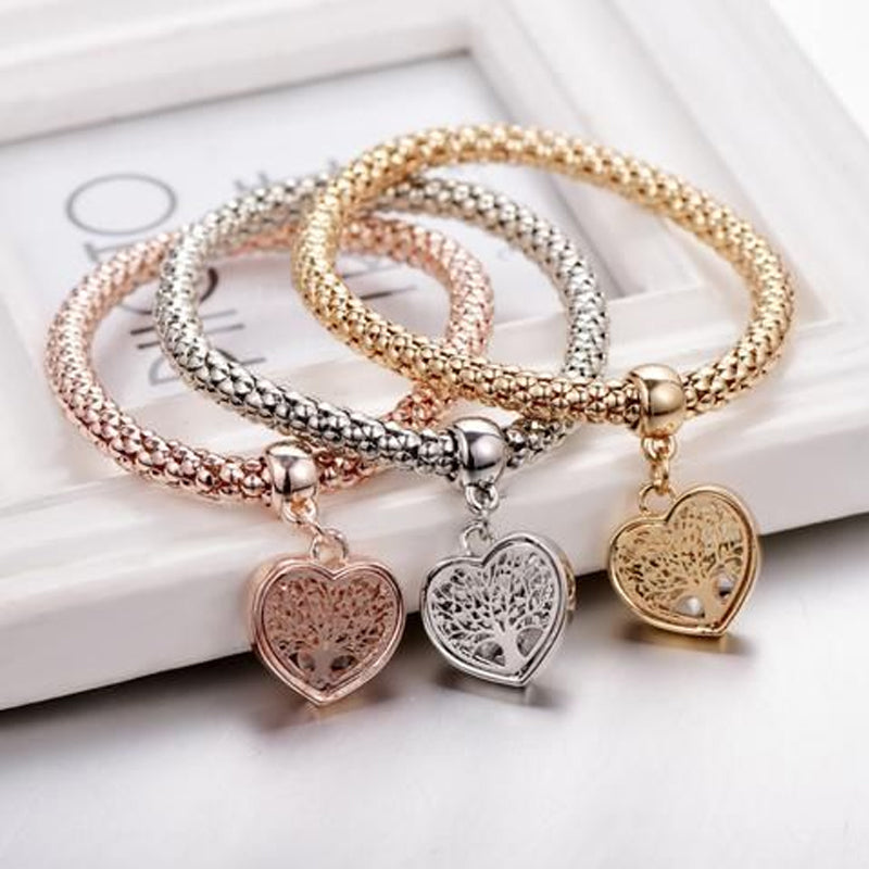Meerlaagse armbanden voor dames (3 kleuren/set)
