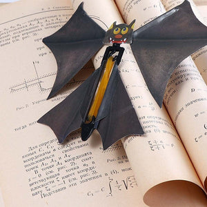 Grappige grap vliegende vleermuis