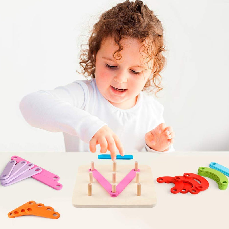 Multifunctioneel Montessori Pijler Collage Speelgoed
