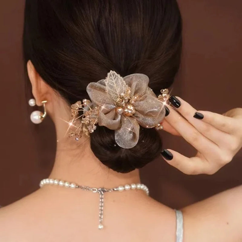 Nieuwe bloementak haarband