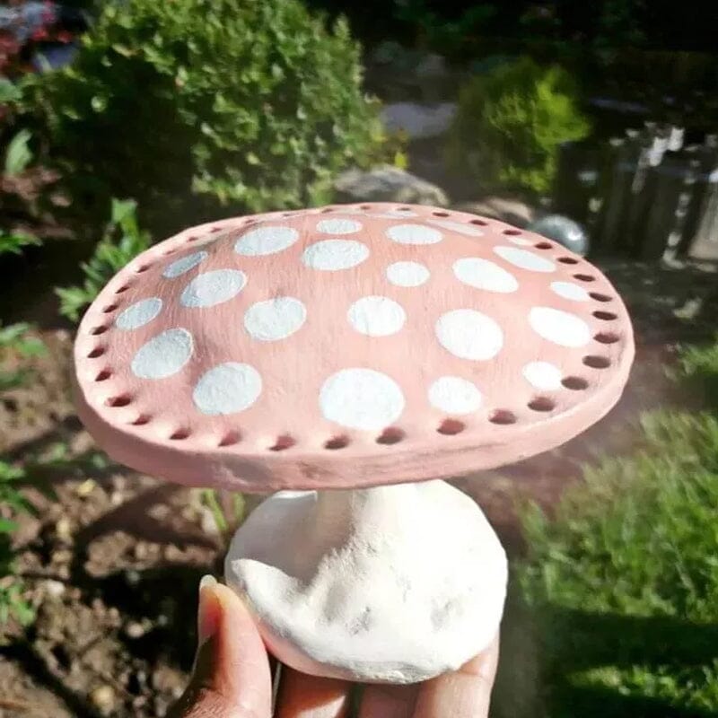 Leuke Paddestoel Oorbel Houder