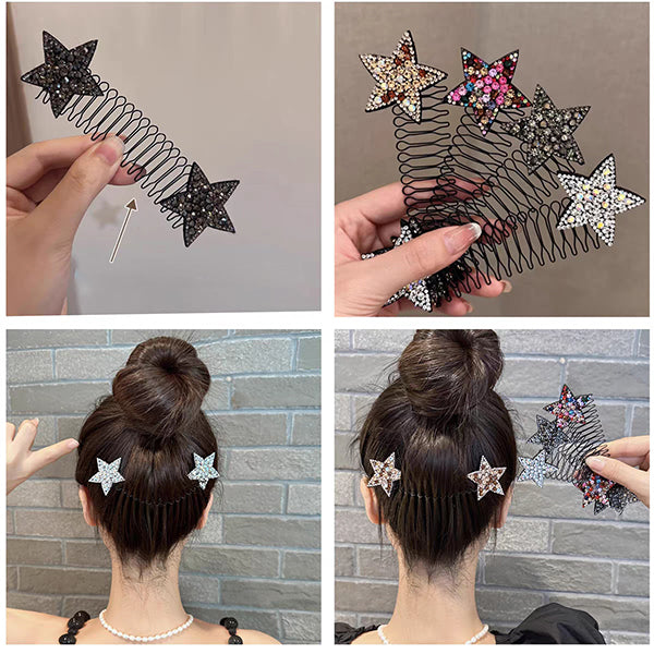Onzichtbare Ster haarclip