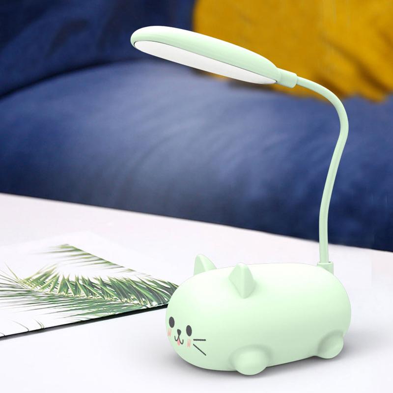 Cartoon kat LED bureaulamp